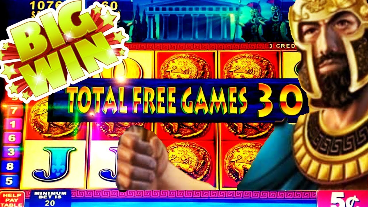 I LANDED A BIG WIN ON ROMAN TRIBUNE SLOT MACHINE