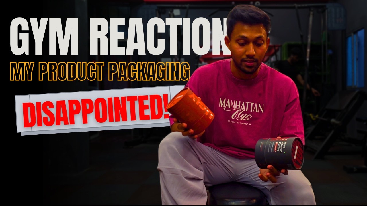 👉 Gym Members Reacted to My Product Packaging… (Honest Reaction)