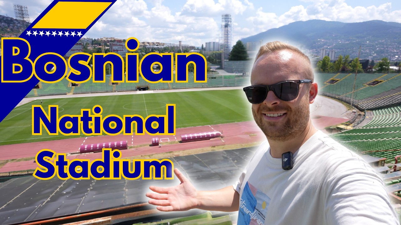 Bosnia's National Stadium: Stuck in the 90s! | Vlog |