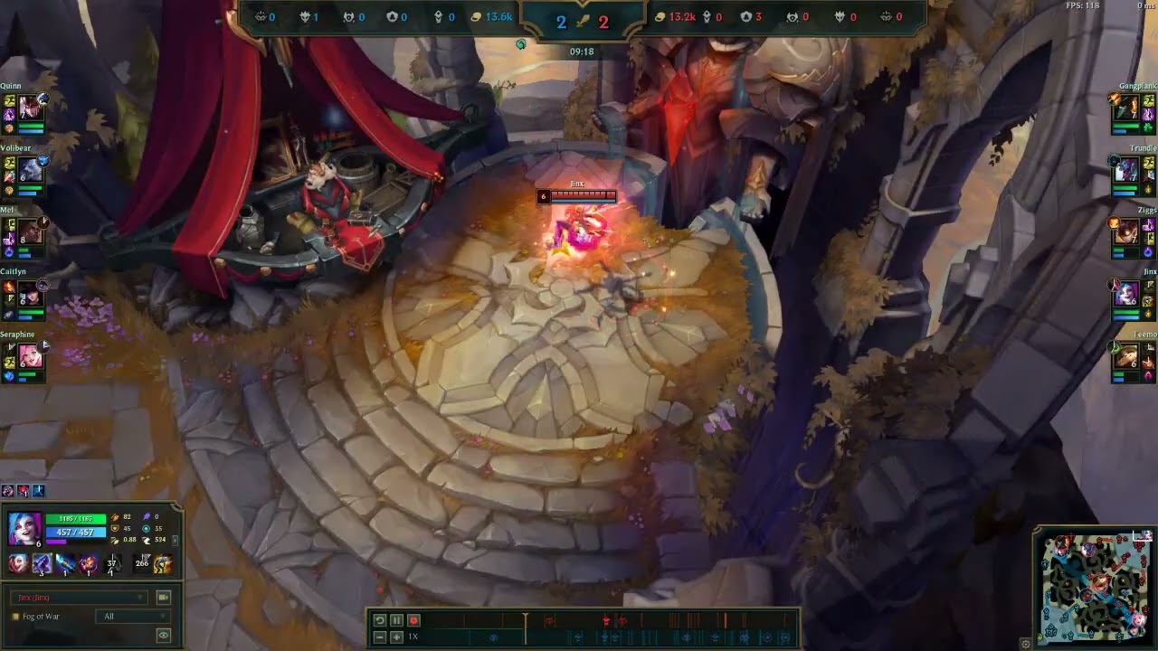 Trolls of lol: Teemo troll support on ranked