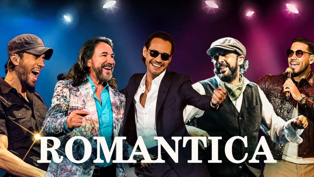 Marc Anthony, Enrique Iglesias, Romeo Santos, Marco Antonio, Juan Luis Guerra ÉXITOS ROMANTICOS #2