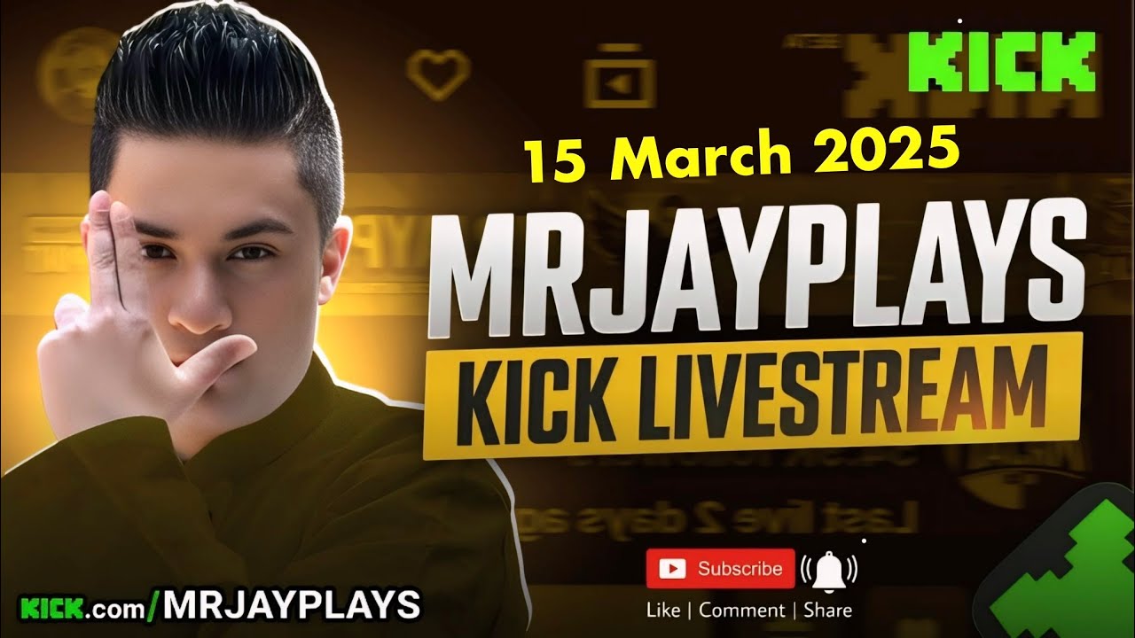 🔴LIVE - MrJayPlays Kick Livestream (15 March 2025)