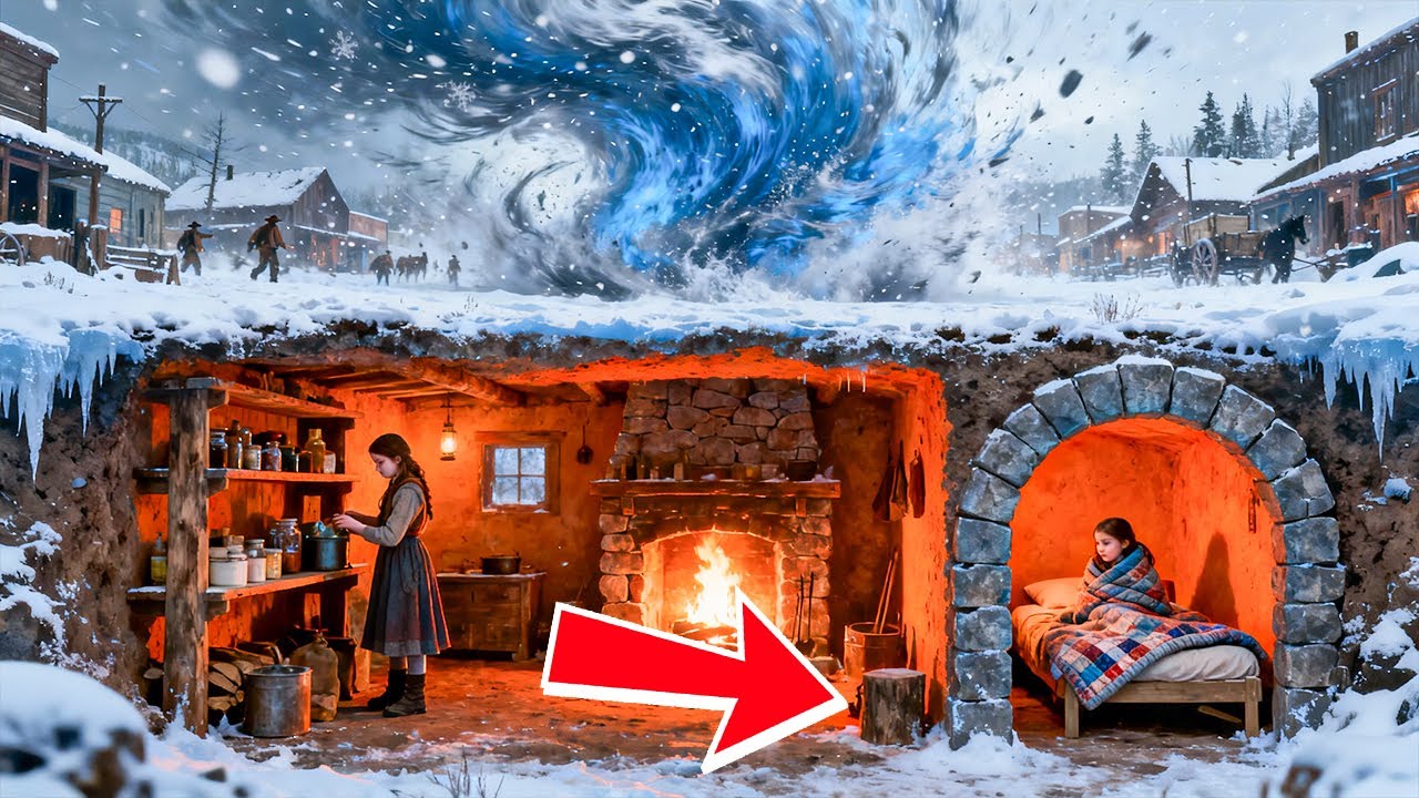 At 16 She Dug a Hole to Save Her Sister — What Happened During Blizzard Shocked the Whole Town