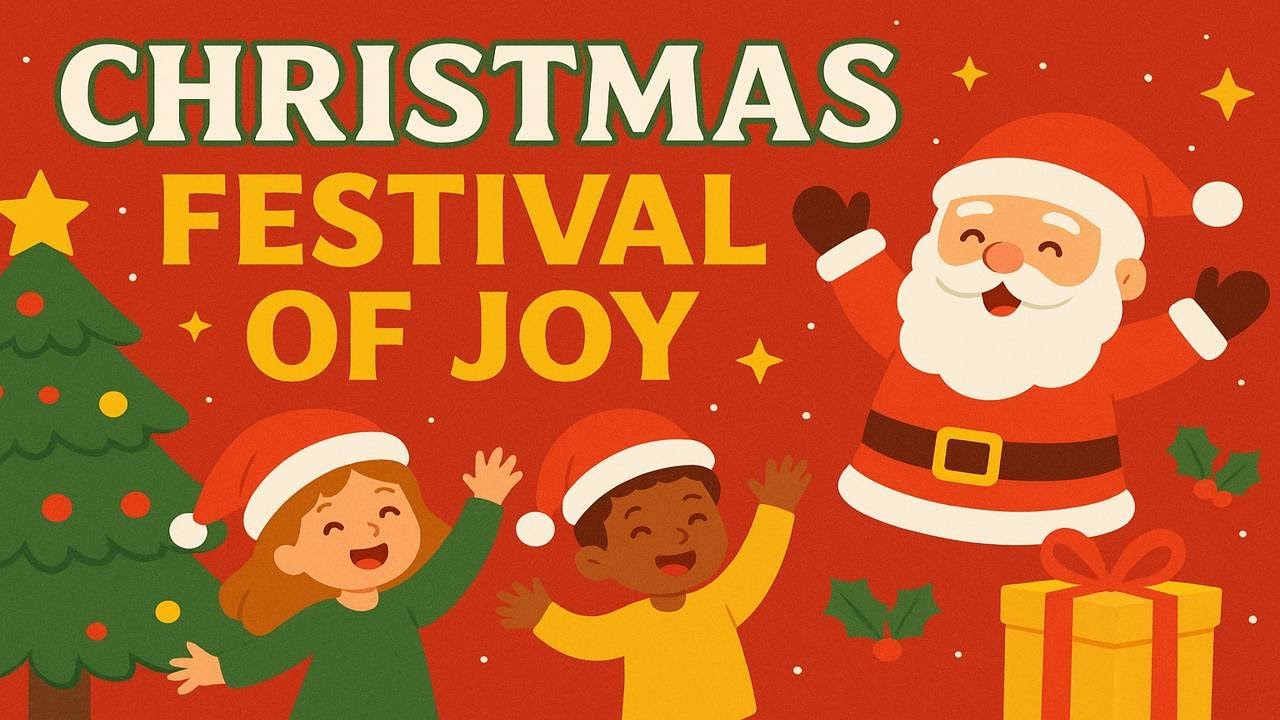 Christmas Festival of Joy 🎄 New English Christian Christmas Song 2025 | Original Lyrics