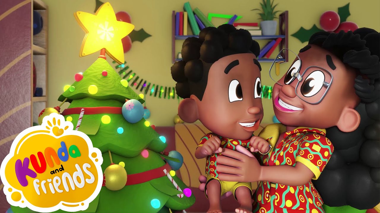 Merry Christmas! | Nursery Rhymes | Afrobeats | Kids Cartoons | Songs For Kids | Kunda & Friends