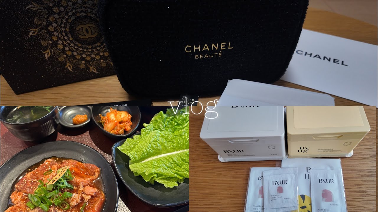 【vlog】2025 CHANELクリスマスコフレ💄Qoo10購入品　キャンプを始めてみたい初心者の話