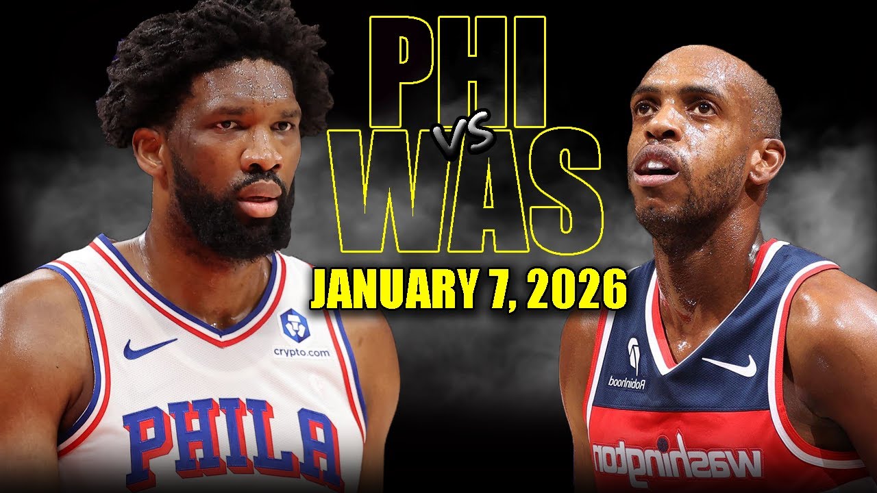Philadelphia 76ers vs Washington Wizards Full Game Highlights &ndash; January 7, 2026 | NBA Season