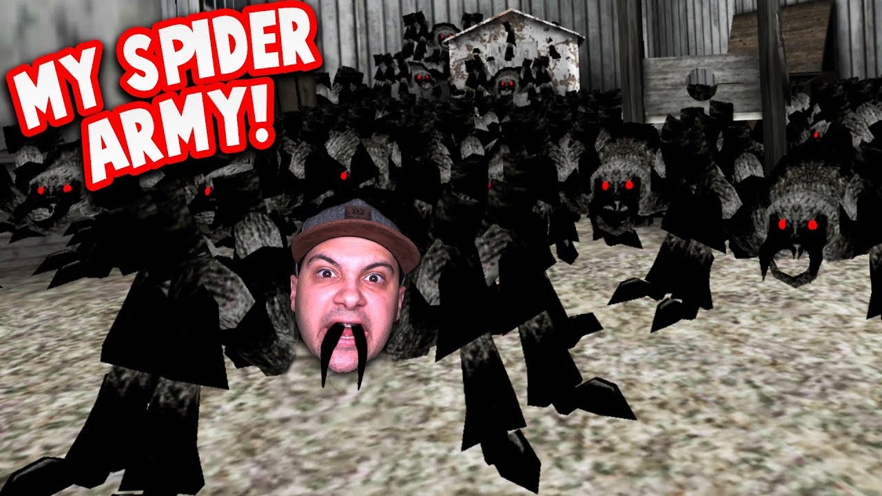 THIS IS MY SPIDER ARMY! | Granny