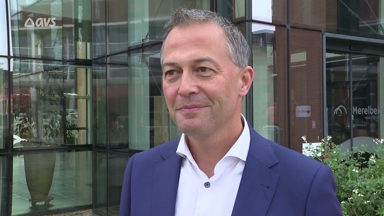 Egbert Lachaert kandidaat-burgemeester Melle-Merelbeke