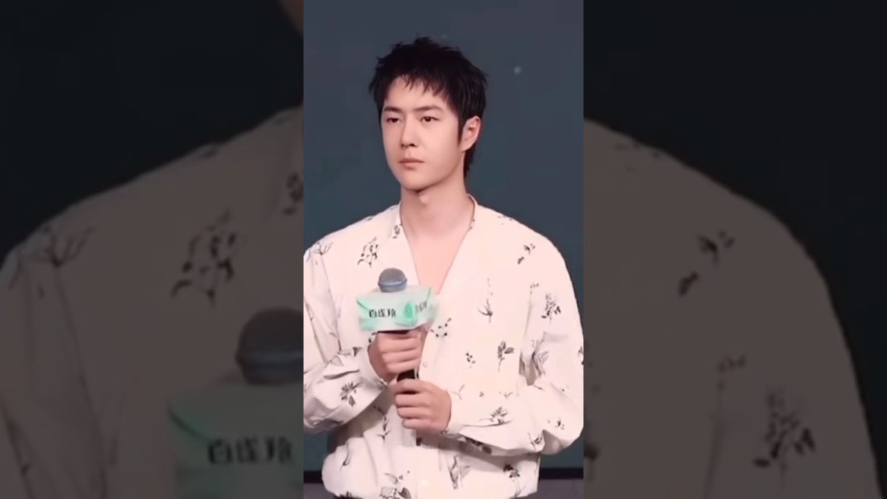 Prince in White 🤩💚 Wang Yibo at Pechoin Fan Meeting # 王一博