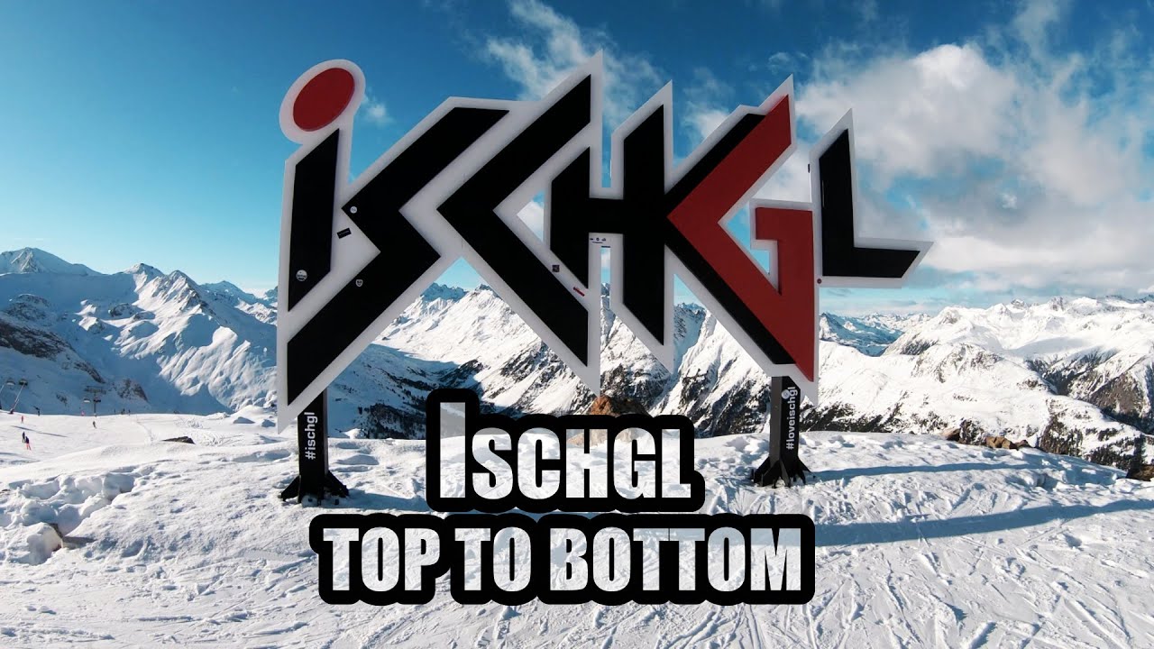 Ischgl LONGEST RUN 10km Top To Bottom | Snowboard