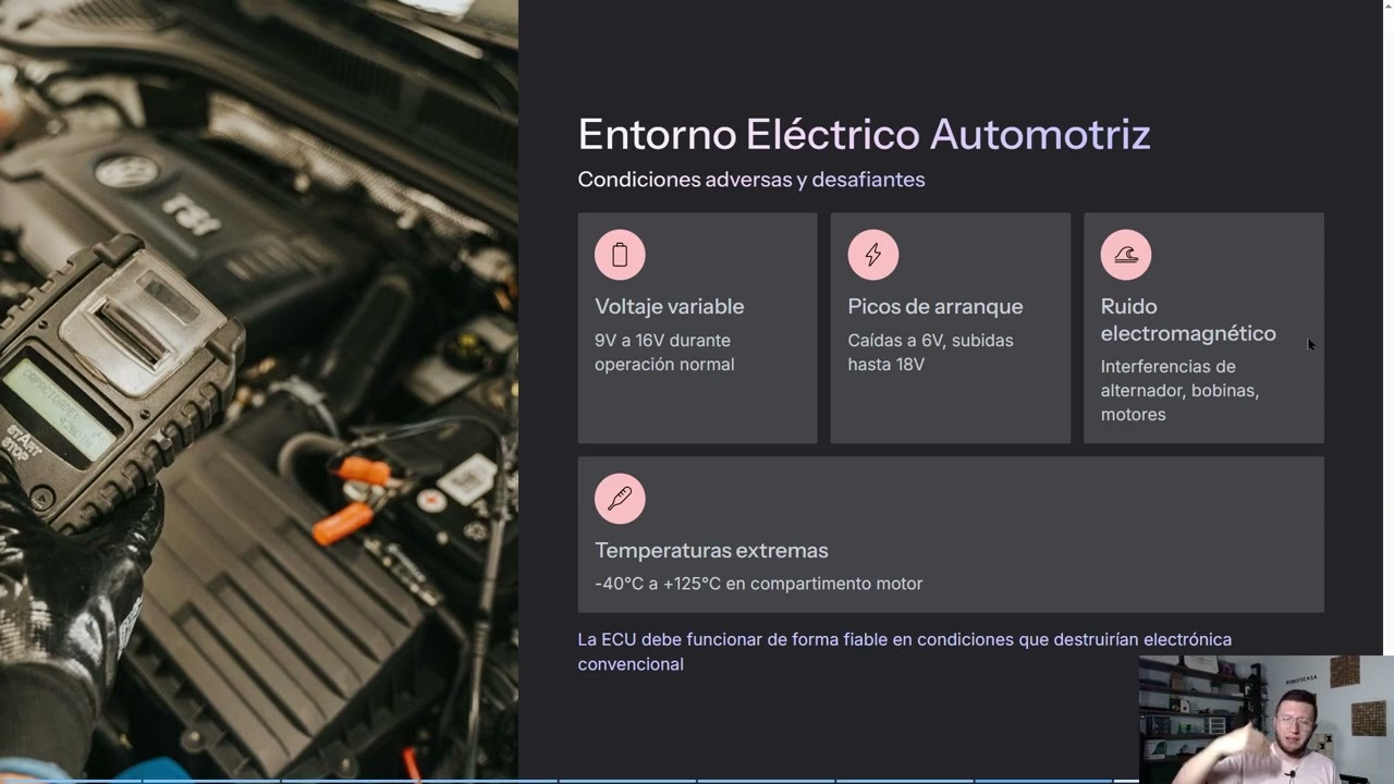 📘 Clase 2 – Protección, fallos y condiciones extremas en una ECU