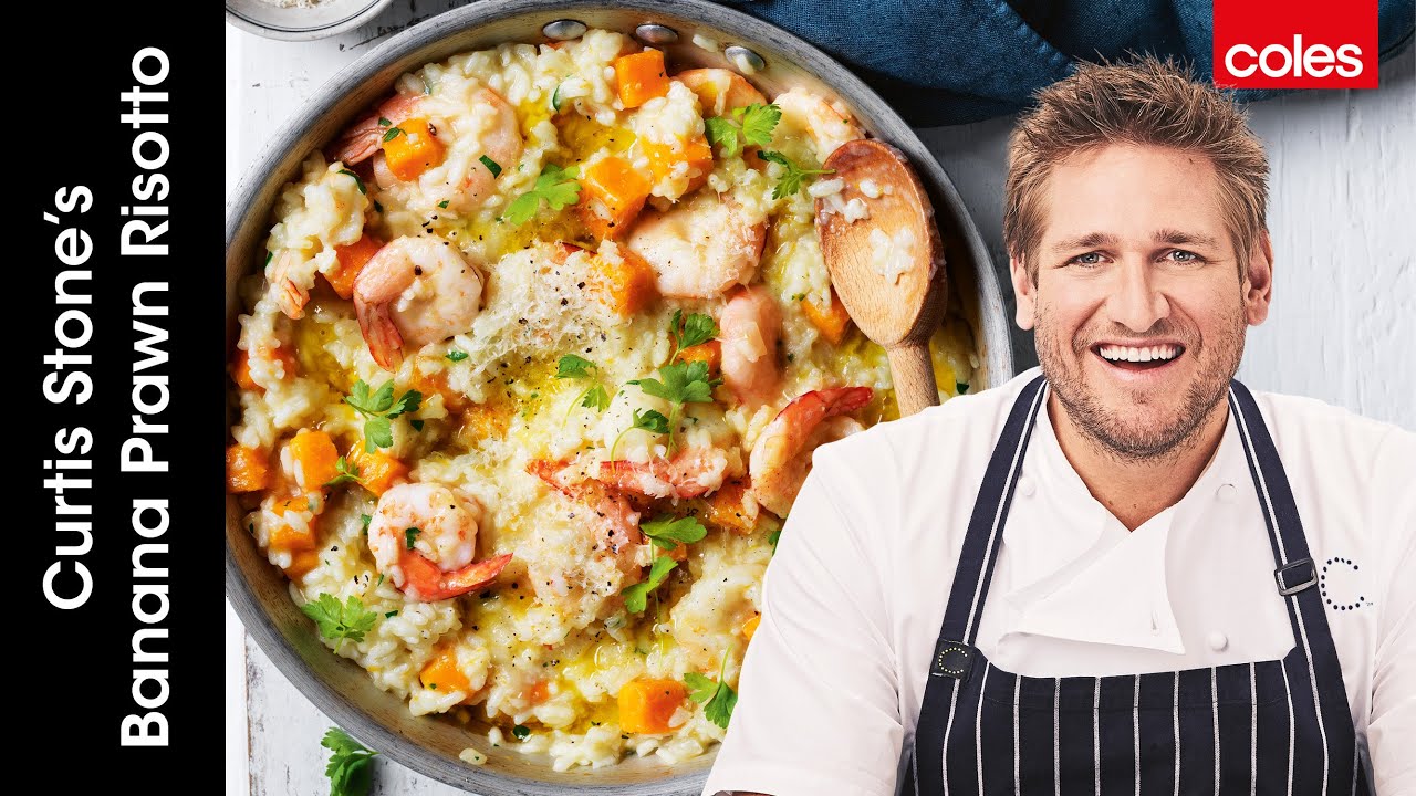 Curtis Stone's Banana Prawn Risotto