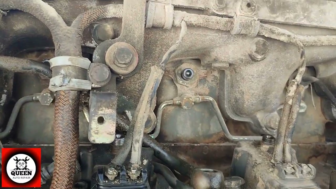 LIEBHERR LTM 1090-2 troubleshooting low power engine black smoke..