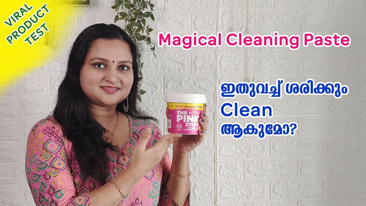 The Pink Stuff Cleaner Honest Review in Malayalam | Does it Really work ?| FTWA