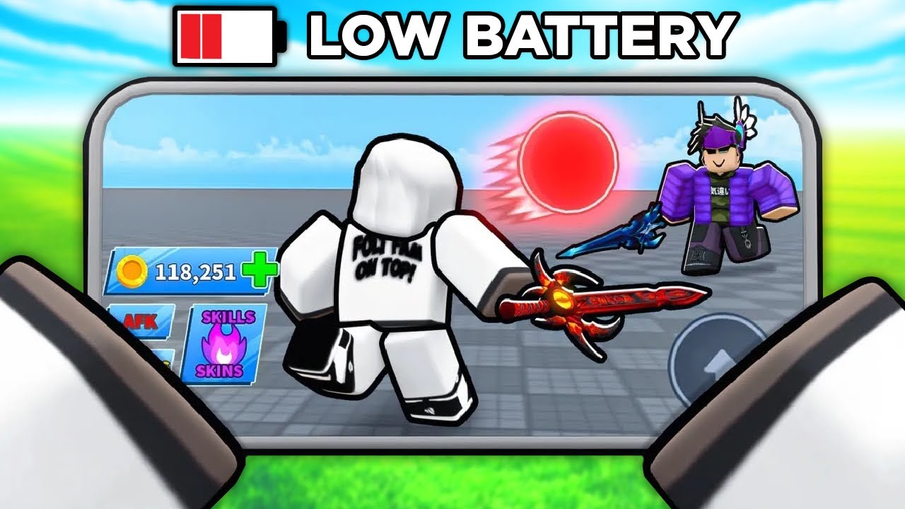 I Played BLADE BALL On MOBILE For The First Time..