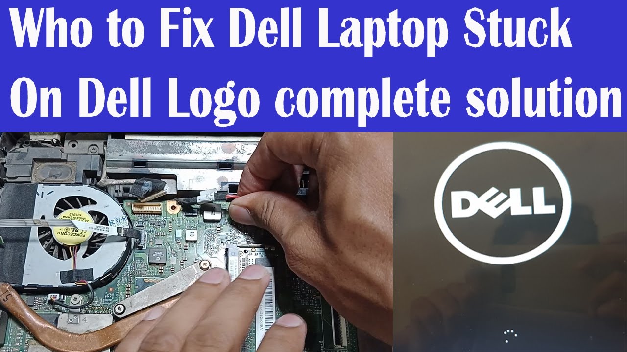 Как исправить проблему с зависанием ноутбука Dell на логотипе Dell | Остановка на логотипе Dell и...