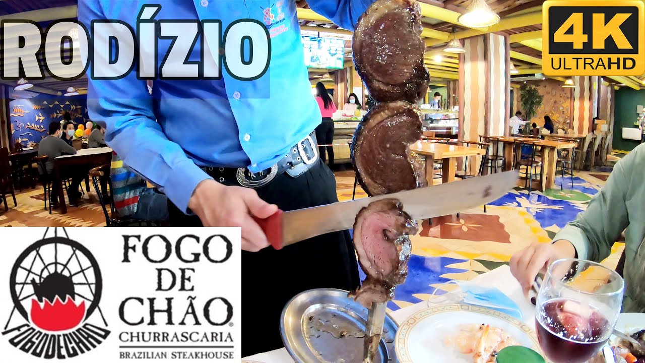 FOGO DE CHÃO [BRAZILIAN STEAKHOUSE] ALL U CAN EAT- PORTIMÃO - PORTUGAL 2021 - 4K