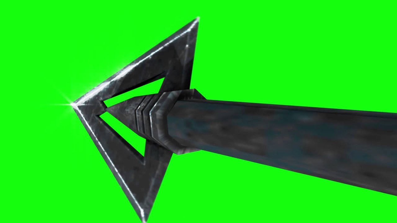Green Screen Flying Arrow Battle Epic HD - Footage PixelBoom