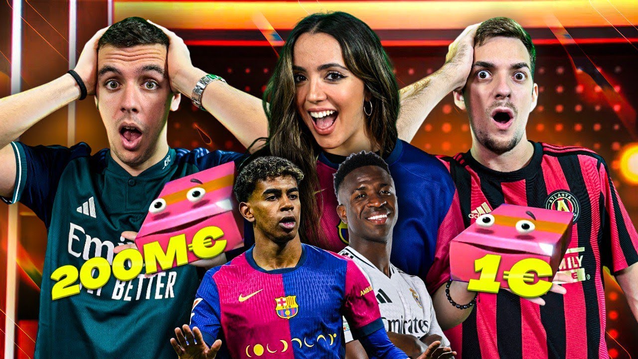 EL que HAGA MEJOR XI con las CAJAS SORPRESAS GANA *EDICIÓN FÚTBOL*