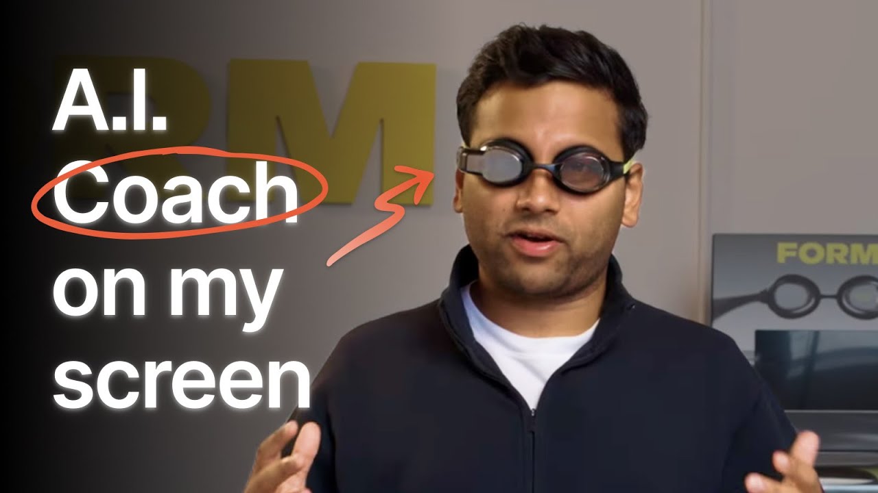 The most advanced swim goggles ever?! (like a coach in your goggles)