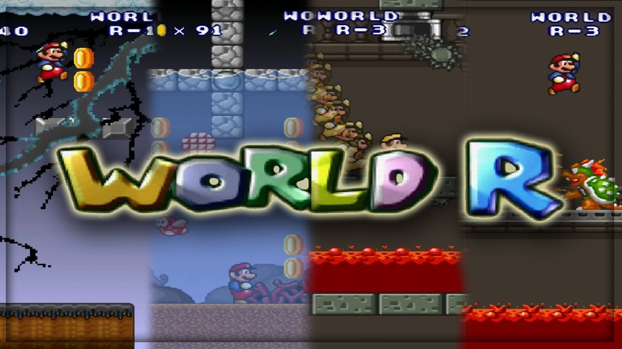 Mario Forever Letter Worlds Series | World R | WALKTHROUGH|1080p60