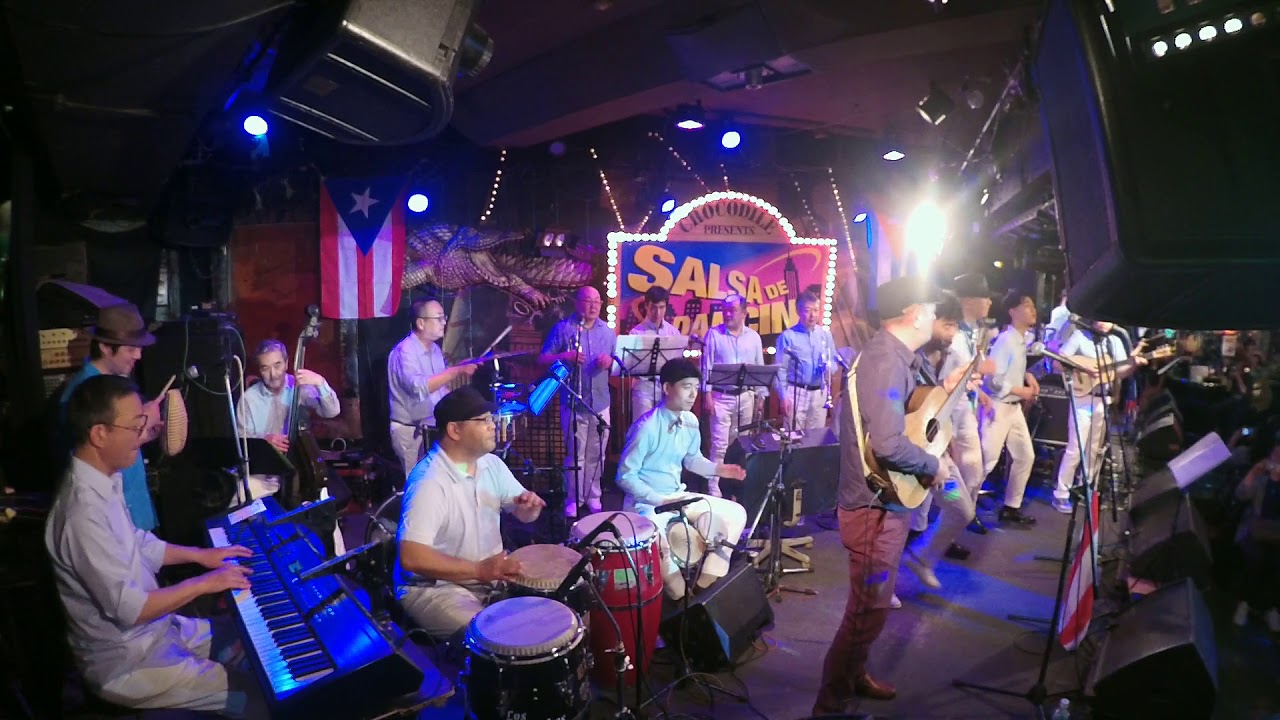 【Salsa Live】 Falsaria 【Los Borrachos 2019 4 14 原宿クロコダイル】