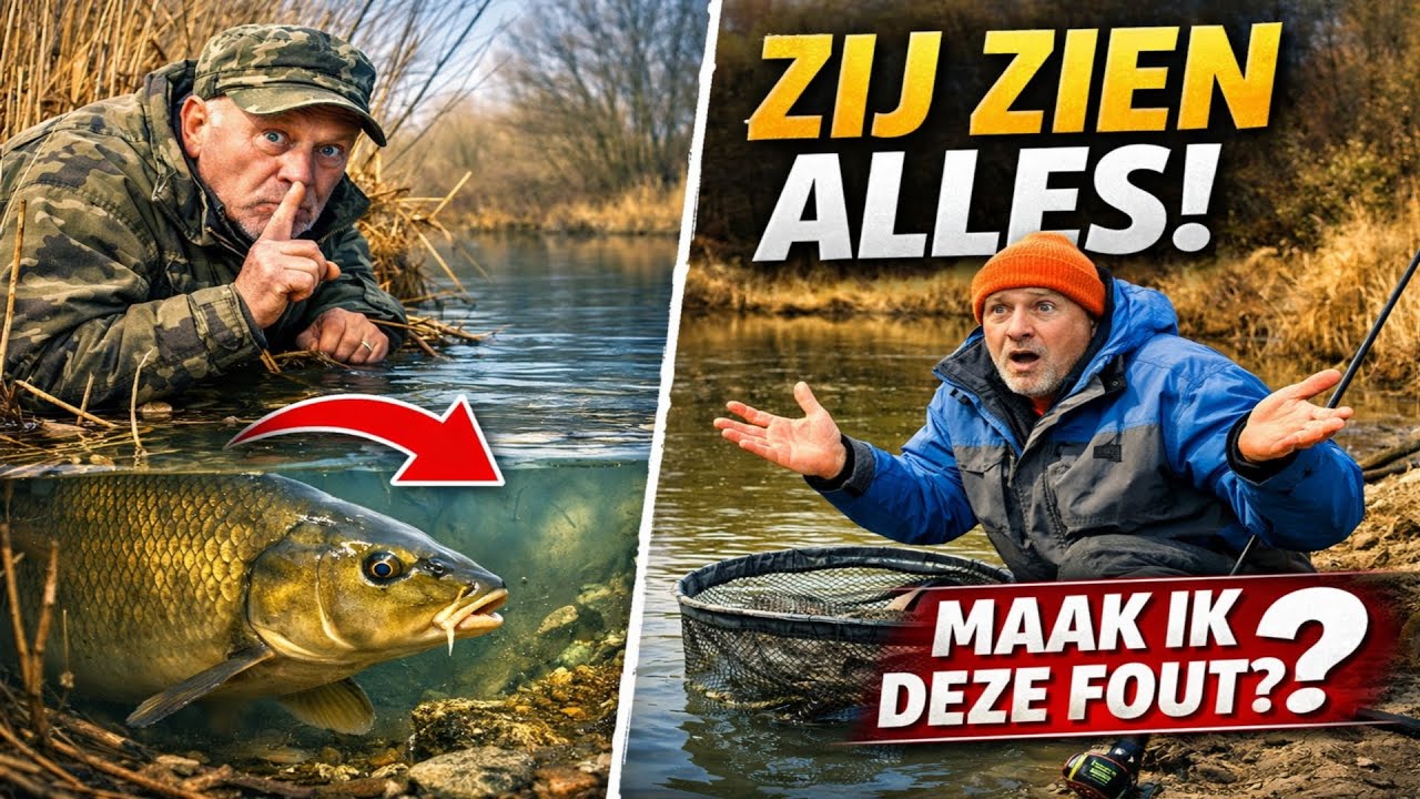 Je bent NIET onzichtbaar! Waarom de vis jou allang gezien heeft