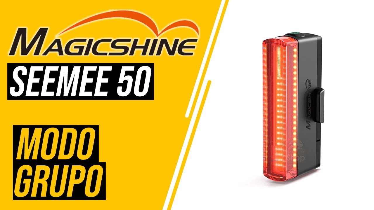 Lanterna Traseira Bike Magicshine Seemee 50 Modo Grupo - TioChicoShop