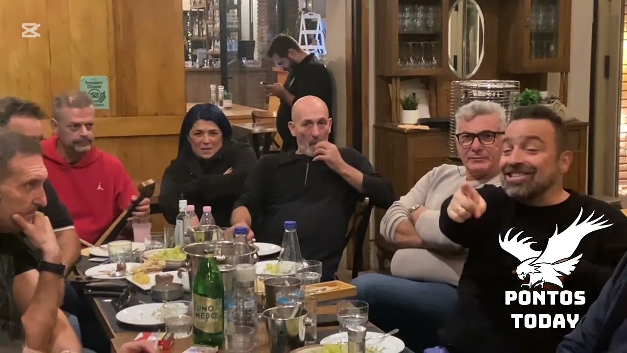 Παρχαρίδης -Κουρουκλιδης σε μουχαπετ με την παρέα της Τρίτης 10/2025