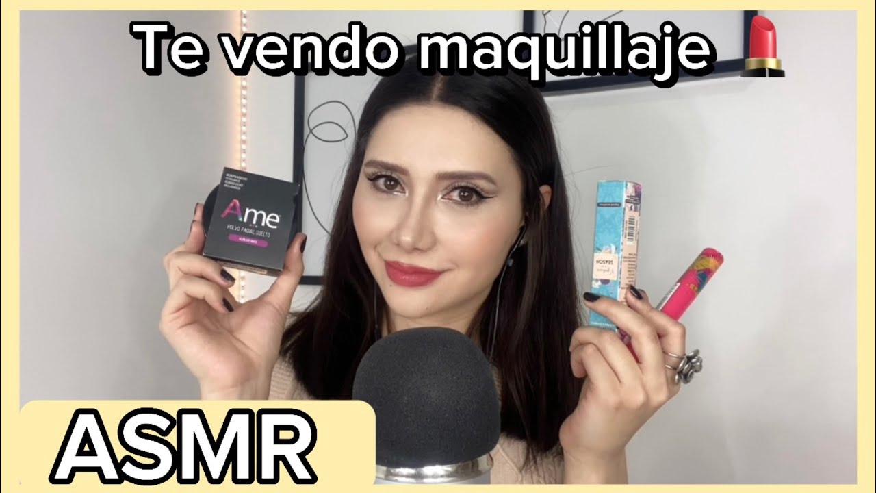 ASMR roleplay vendedora de maquillaje 💄 | asmr te vendo maquillaje para tu novia | 