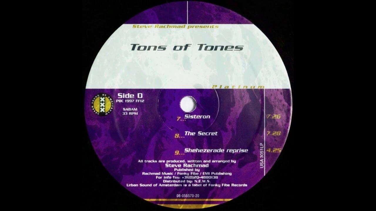 Tons Of Tones - Sisteron (1997)