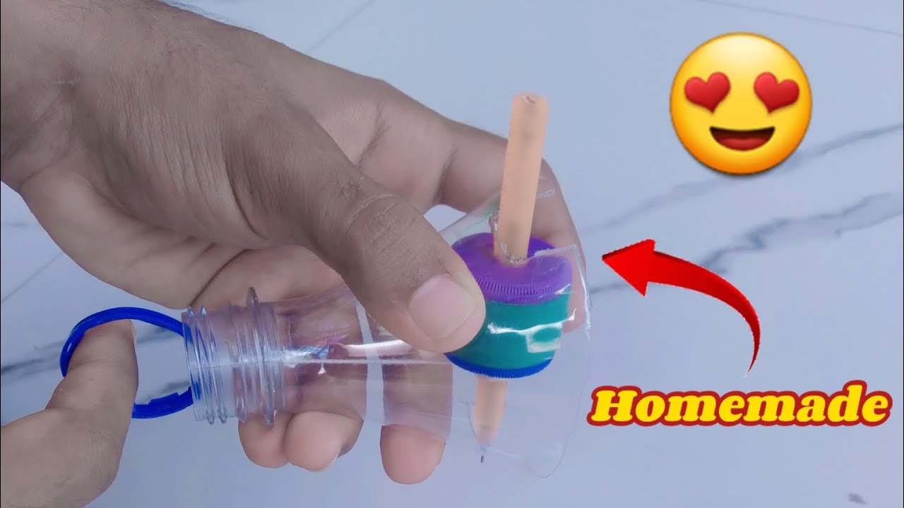 How to make high speed bayblade with launcher | DIY   bayblade | Spinning top