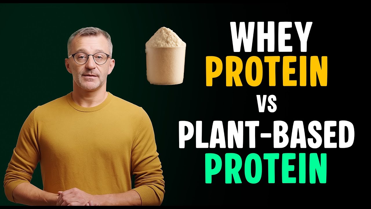 Is Whey Protein REALLY Better Than Plant Based for Senior Muscle?