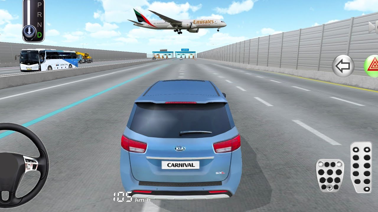 New Kia Carnival Gold MPV in Laka Park Building - 3D Driving Class 2026 - Car Game Gameplay 