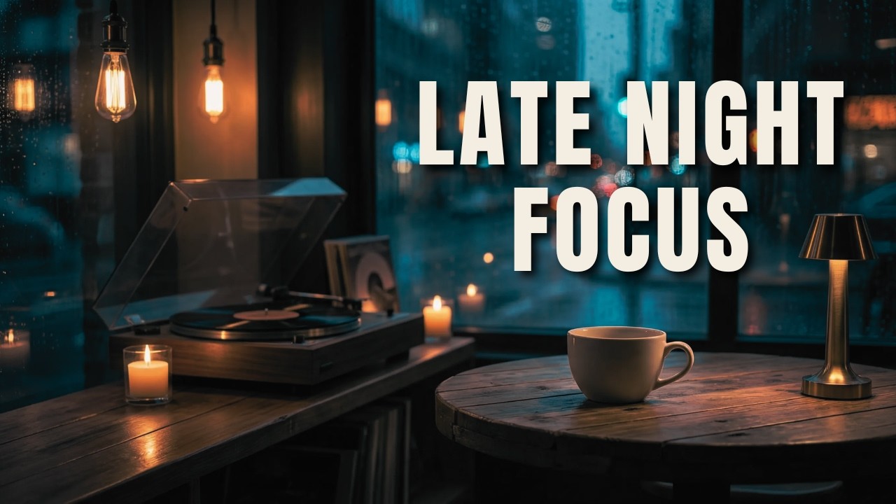 Late Night Café Sessions | Warm Neo-Soul Lo-Fi Study Mix