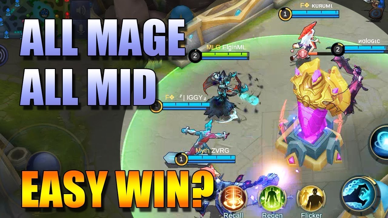 What Happens When An All Mage Line-up Goes All Mid?