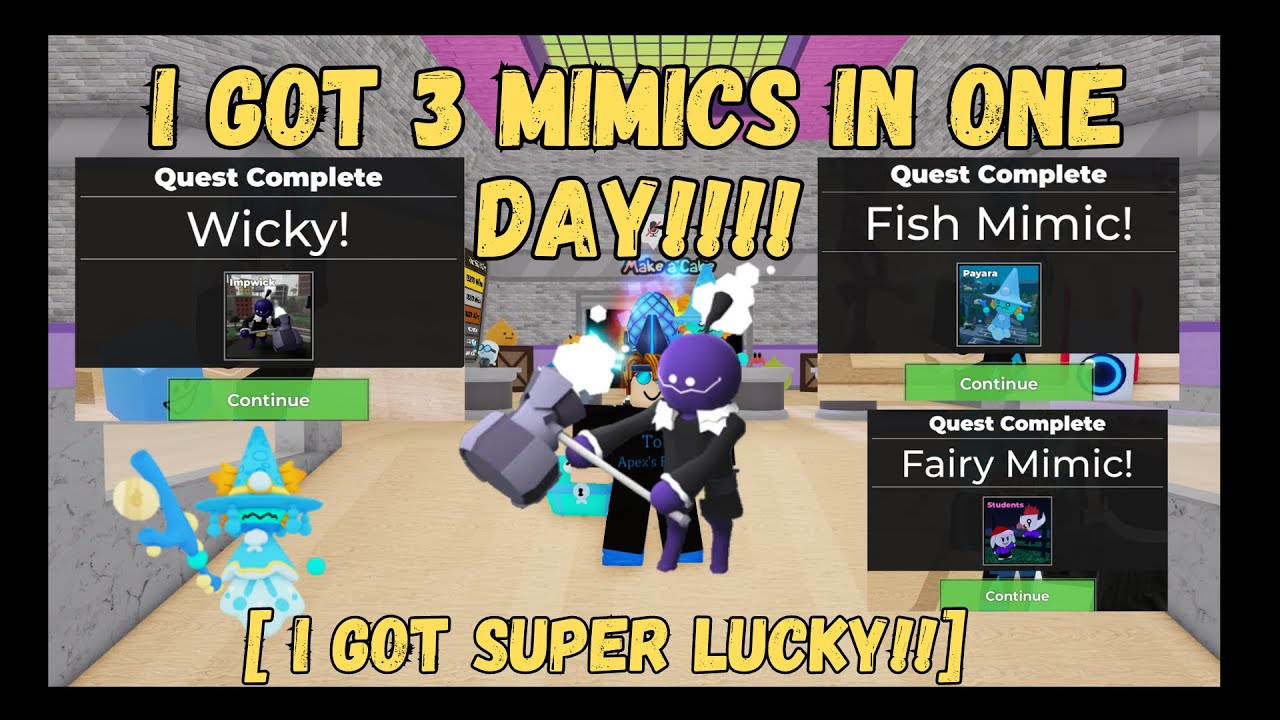 I GOT 3 MIMICS IN ONE DAY!!!! [TOWER HEROES]