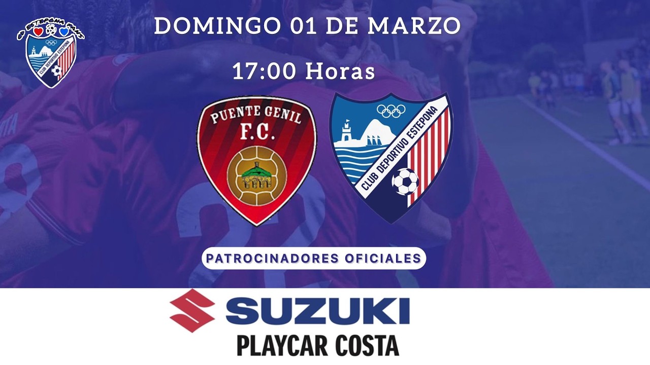 25ª JORNADA //  SALERM FC PUENTE GENIL vs CD ESTEPONA   (Modo Radio)