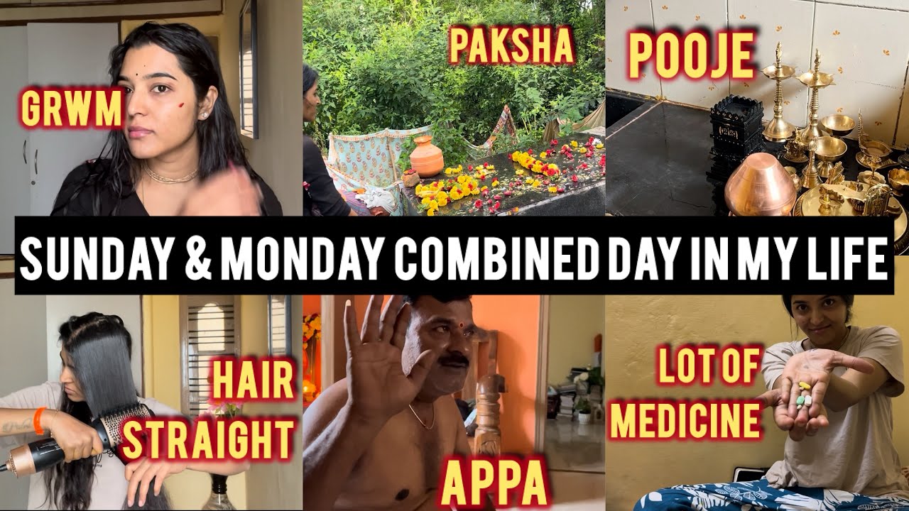 Sunday & Monday combined Day in my life  @pavithraskitchen-r3k 