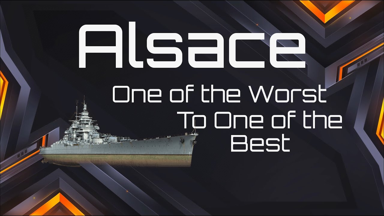 World of Warships Blitz FR Alsace - So Much Better