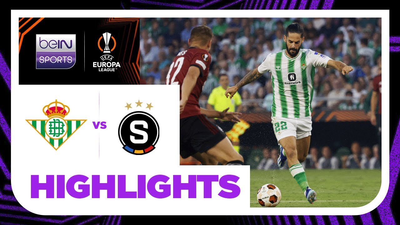 Real Betis v Sparta Prague | Europa League | Match highlights