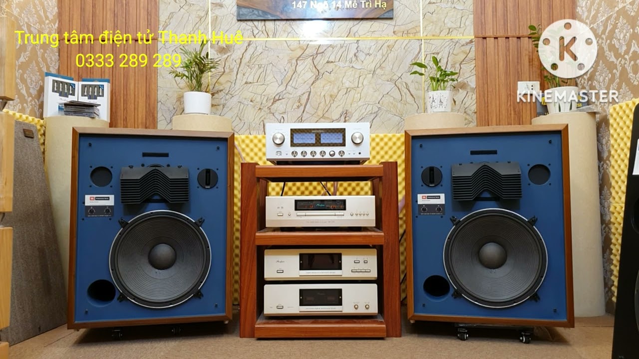 Bộ nghe nhạc cực đỉnh.Loa Jbl 4333A-Amply Luxman l507uX- Đầu DP 570.Lh 0333.289.289