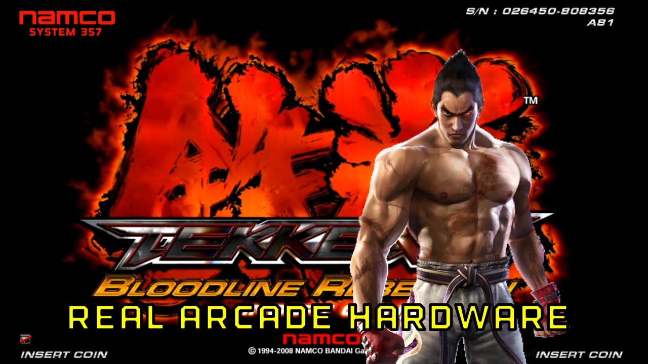 Tekken 6 Bloodline Rebellion Namco System 357 Kazuya Mishima 4K 60FPS