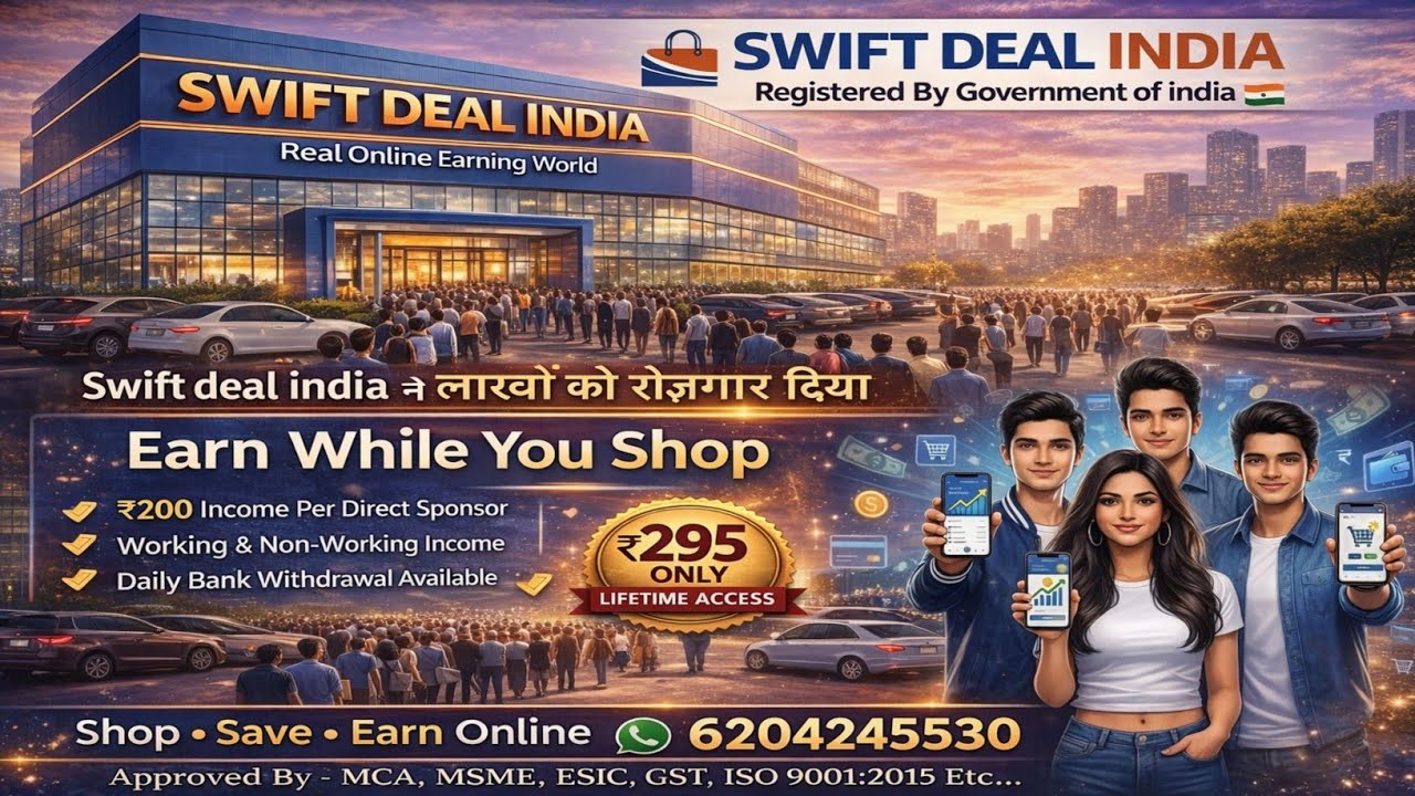 Swift deal india Business plan //Work from home, Swift help india //New plan lanuch #earnmoneyonline