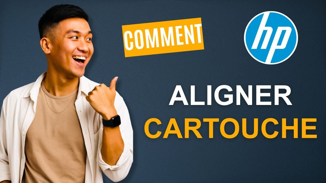 Comment aligner cartouche imprimante HP