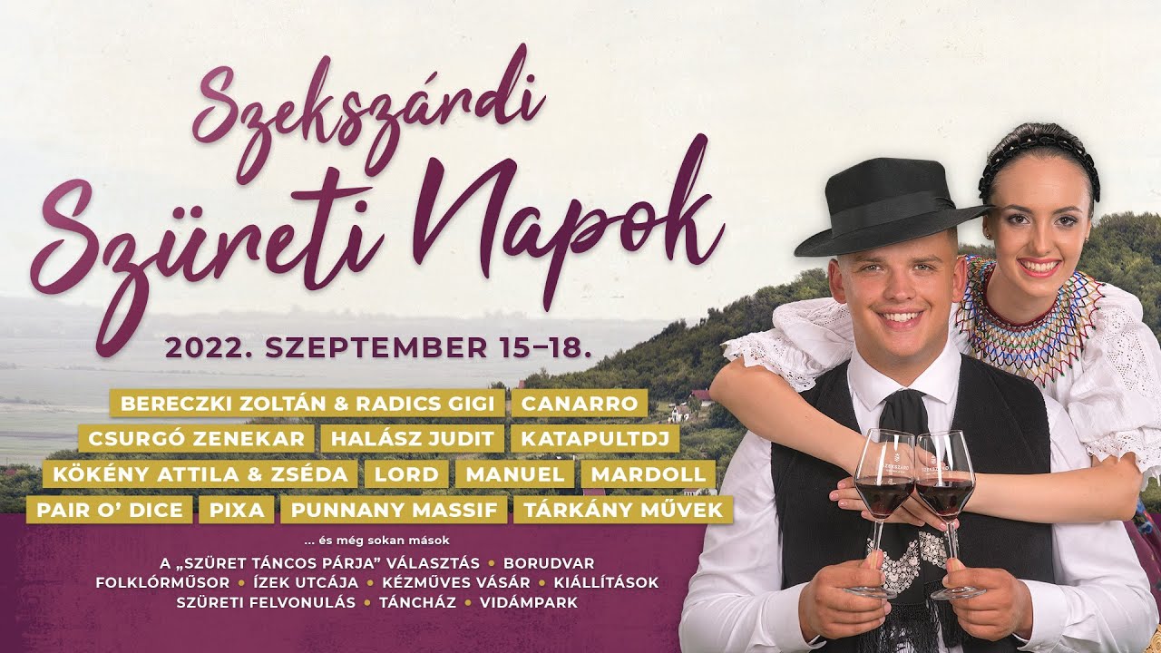 🍇🍷Szekszárdi Szüreti Napok 2022🍷🍇