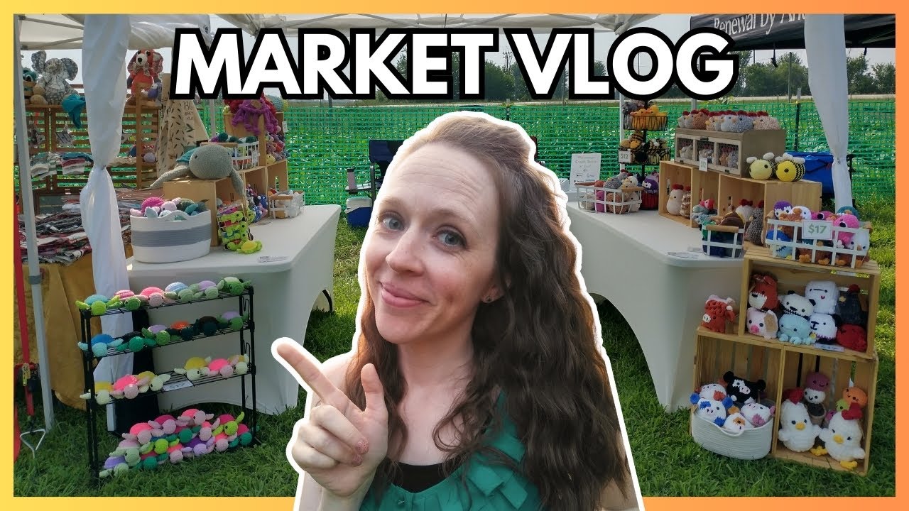 Market Vlog: $1000 Goal!