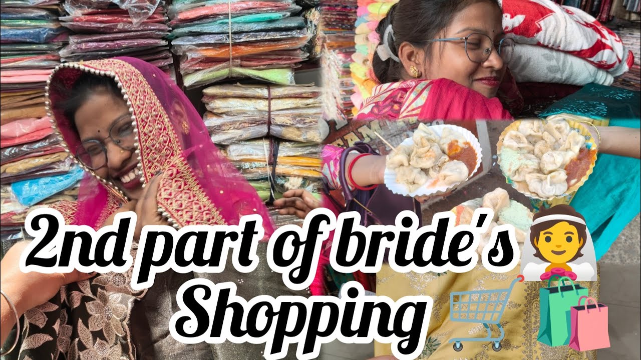   2nd part of our bride's shopping 🛍️🛒// ମଥା ରେ  ଦେଲେ ଓଢ଼ଣୀ// #youtube#shopping #viralvideo#explore 