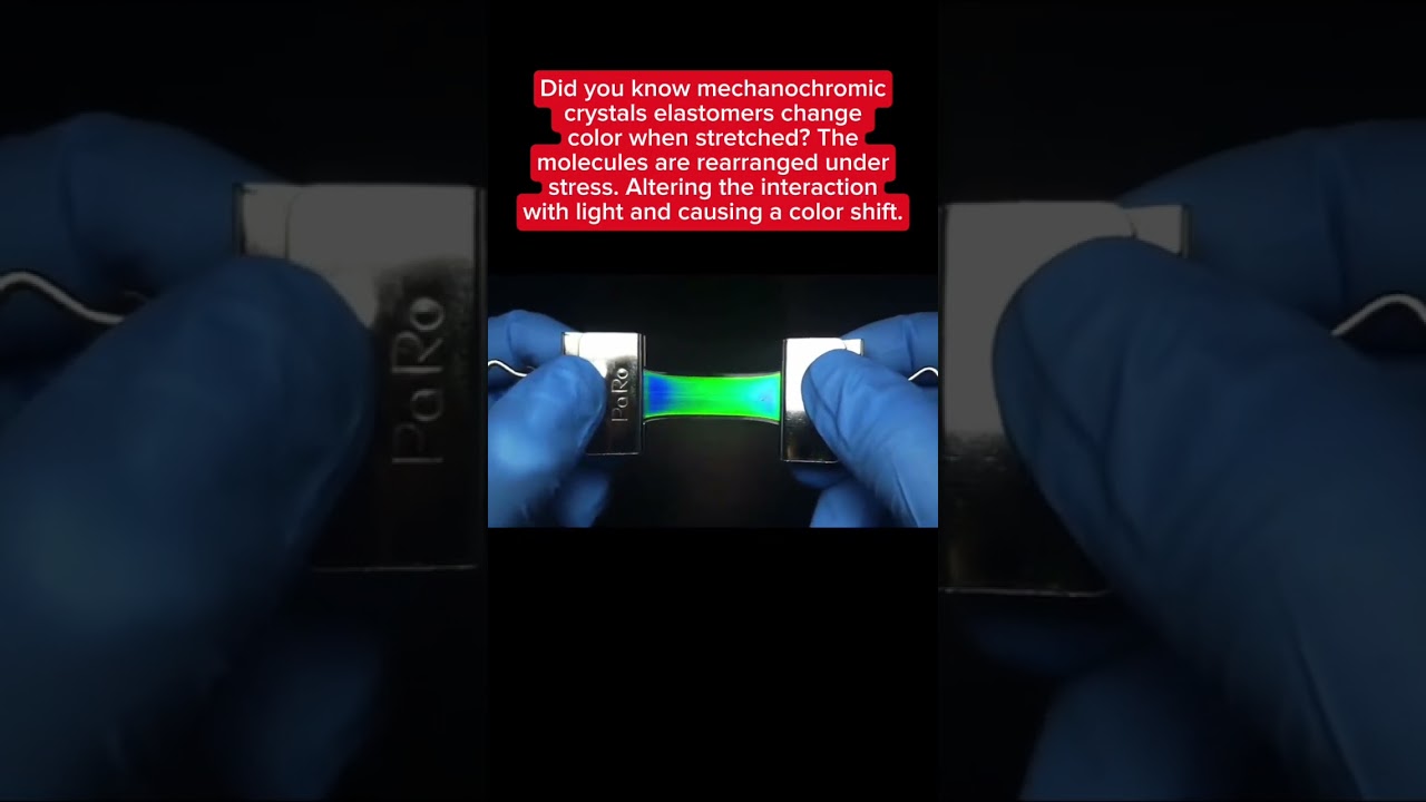 Color changing Crystals? #engineering #didyouknow #crystals #science